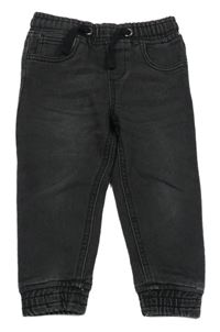 Antracitové teplákové rifle Lupilu