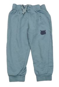 Šedomodré tepláky