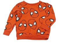 Červená mikina so Spidermanem George