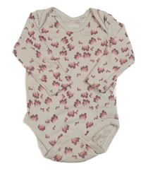 Svetloružové kvetované body Lupilu