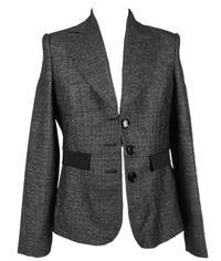 Dámské černé melírované sako Libra 