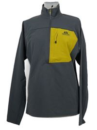 Pánská tmavošedo-okrová šusťáková thermo bunda Mountain Equipment 