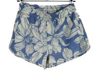 Dámské světlemodro-bílé květované šusťákové kraťasy GAP 