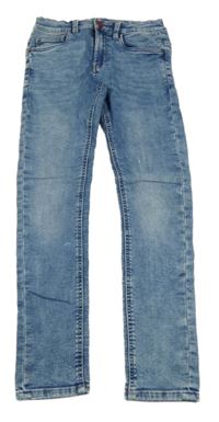 Modré teplákové slim rifle C&A