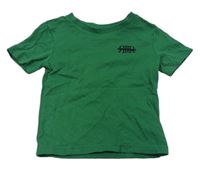 Zelené tričko s logom River Island