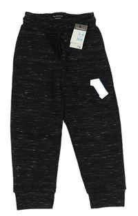 Černé melírované tepláky Primark