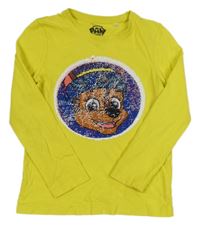 Žluté triko s Tlapkovou patrolou Nickelodeon