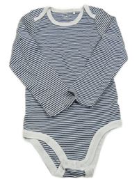 Tmavomodro-bílé pruhované body Impidimpi