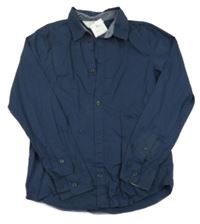 Nové - Tmavomodrá košile H&M