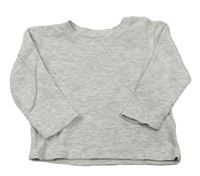 Sivé melírované tričko Primark