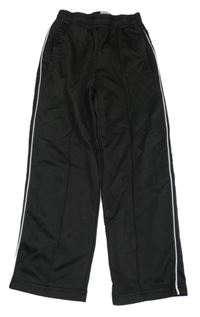 Čierne športové nohavice s prúžkami Next