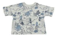 Bílé tričko se zvířátky George