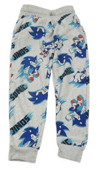 Šedé tepláky se Sonicem Primark