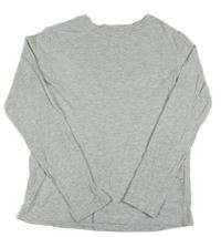 Sivé melírované tričko H&M