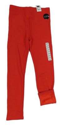 Nové - červené teplákové zateplené legíny St. Bernard