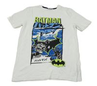 Bílé tričko s Batmanem 