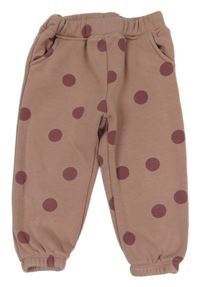 Staroružové bodkovaná é teplákové tepláky ZARA