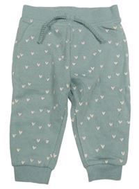 Khaki tepláky so srdiečkami Primark