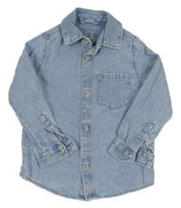 Svetlomodrá rifľová košeľa zn. Primark