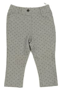 Sivé vzorované tregíny C&A