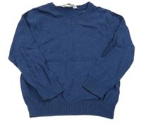 Tmavomodrý ľahký sveter H&M