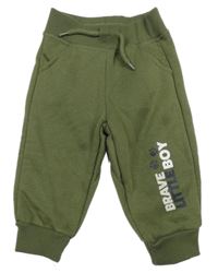 Khaki tepláky s tygrem Dopodopo