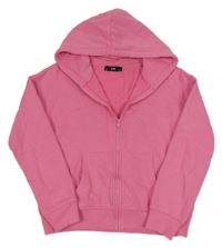 Ružová prepínaci mikina s kapucňou C&A