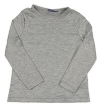 Sivé melírované thermo tričko Lupilu