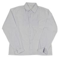 Bílá halenka s žebrováním 