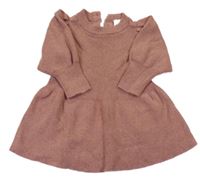 Staroružové pletené šaty H&M