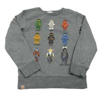 Šedá mikina - Lego Ninjago H&M