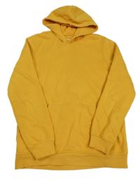 Horčicová mikina s kapucňou C&A