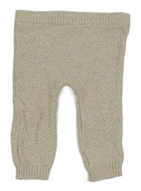 Béžové pletené tepláky s čumákem F&F