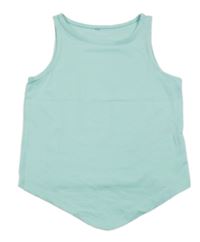 Svetlomodrý športový crop top George