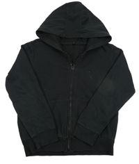 Čierna prepínaci mikina s kapucí zn.George