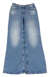 Světlemodré baggy rifle H&M