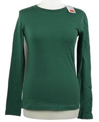 Nové - Dámske tmavozelené tričko Primark