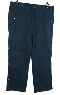 Dámské tmavomodré plátěné rolovací kalhoty Bexley´s 