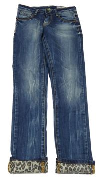 Tmavomodré slim rifle Vingino