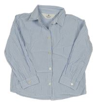 Modro-bílá pruhovaná košile H&M