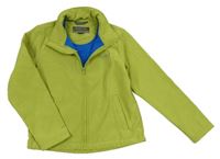 Zelená softshellová bunda s logem Regatta