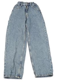 Světlemodré loose fit rifle H&M