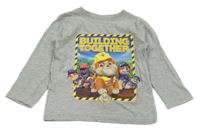 Šedé triko - Tlapková patrola Nickelodeon