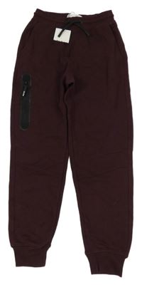 Nové - Mahagonové tepláky Zara