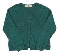 Zelený trblietavý prepínaci sveter H&M
