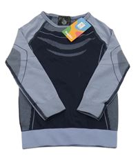 Nové - Tmavomodro-modré funkční spodní triko Lupilu