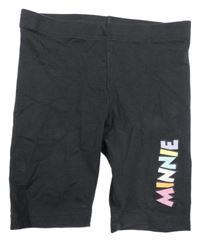 Tmavosivé legínové kraťasy s Minnií H&M