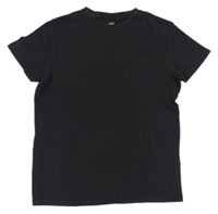 Čierne tričko s vreckom M&S