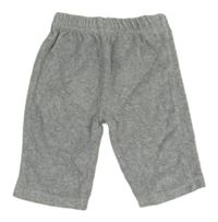 Sivé melírované zamatové tepláky ZEEMAN