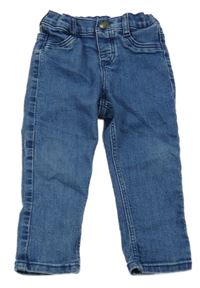 Modré teplákové rifle H&M